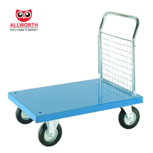 Kualitas tinggi 500KG hemat ruang dilipat penyimpanan bubuk pelapis baja logistik truk tangan - Product Image 4