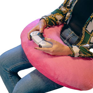 Almohada de Lectura para Jugar, Almohada Grande con <span class=keywords><strong>Brazos</strong></span>, Almohadas de Espuma Viscoelástica para Leer <span class=keywords><strong>y</strong></span> Trabajar <span class=keywords><strong>en</strong></span> la Cama - Product Image 4