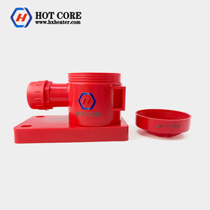 Chine usine fournit fil rouge fer fluor <span class=keywords><strong>robinet</strong></span> chauffage tubulaire en plastique tête câble boîtes de jonction - Product Image 3