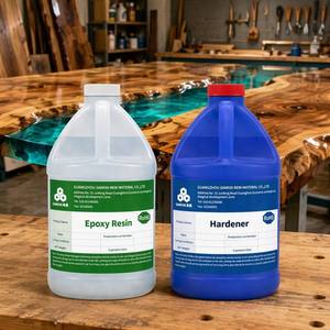 Fornitori di liquidi resistente ai raggi UV resina epossidica HarzHardener rivestimenti da tavolo in legno con resina epossidica e indurente - Product Image 3