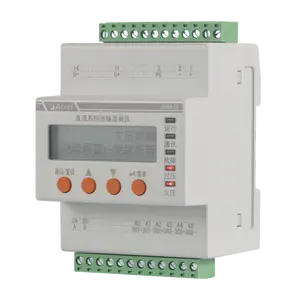 Acrel AIM-D100-TH DC Monitor isolasi untuk EV Pile pengisi daya DC 100-1000V DC meteran pengisian