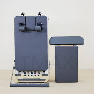 <span class=keywords><strong>Tmax</strong></span> Réformateurs de Pilates portables en aluminium de qualité supérieure, couleur noire, pliables, lit de Pilates pliable, facile à ranger - Product Image 6