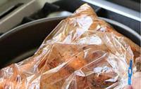 Sac en plastique de four à dinde de cuisson au micro-ondes de qualité alimentaire jetable résistant aux hautes températures pour poulet