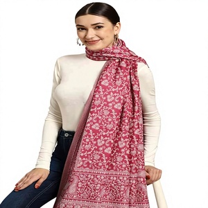 Chales de pashmina para mujer_ Los últimos chales de pashmina para mujer para el invierno, diseño de tejido étnico, suaves y cálidos, chales de pashmina de lujo puro. - Product Image 1