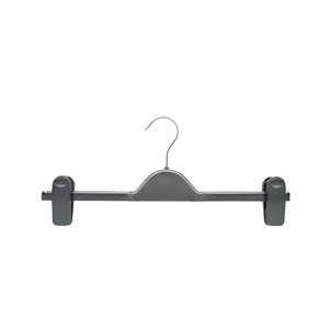 Best Selling Plastic <b>Hanger</b> Rice resin P742 Single Mobile Clips Trousers <b>Hangers</b> for Bathroom Use Children Adults - Product Image 1