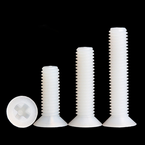 LSM M2 M2.5 M3 M4 M5 M6 trắng đen Nylon chéo tròn vít đầu vít nhựa nhỏ - Product Image 5