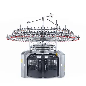 China Smart Open Width Circular Knitting Machine Industrial Maquina De Tejer Circular Double Jersey Circular Knitting Machine