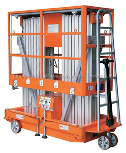 इलेक्ट्रिक लिफ्ट सीढ़ी / स्वचालित एल्यूमीनियम मिश्र धातु कार्य मंच - Product Image 2