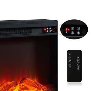 <span class=keywords><strong>Chimenea</strong></span> Eléctrica Empotrable de 23 Pulgadas con Efecto de Llama para Decoración del Hogar, Inserto Decorativo para Interiores con Controles - Product Image 3