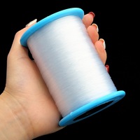 Fil de ligne de poisson 0.2-1mm fil de cordon de perles en Nylon solide non extensible pour la fabrication de bijoux à bricoler soi-même