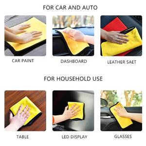Serviette de séchage pour voiture en microfibre écologique, double face, <span class=keywords><strong>non</strong></span> abrasive, pour le detailing automobile, fournie par l'usine - Product Image 4