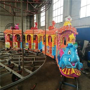 Paseos en <span class=keywords><strong>tren</strong></span> eléctrico para interiores personalizables para bebés, diseño de elefante grande, <span class=keywords><strong>tren</strong></span> turístico para Parque, centro comercial, escuela - Product Image 3