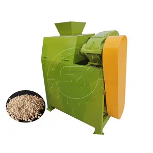 Máquina granuladora de fertilizante orgánico para enrollar fertilizante orgánico de extrusión para producir varios gránulos de polvo