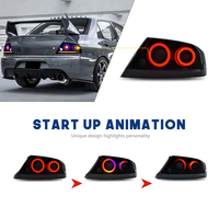 Feu arrière LED dynamique modifié avec clignotant pour Mitsubishi Lancer Evolution 2001-2007 Berline Sportive
