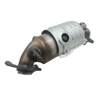 طقم محول حفاز DPF متوافق مباشرة مع مشعب العادم L4 1.8L لسيارات سيفيك 2006-2011 16641