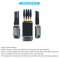 Kit de Actualización ESP32-DevKitC con Antena Más Grande, NRF24, CC1101, Placa de Desarrollo IoT de Doble Núcleo, WiFi, 4 oz de Cobre para Placa Base, PCBA, MCU