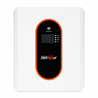 Batterie lithium murale PATTERN 25,6 V 350 Ah 8,96 kWh LiFePO4 pour stockage d'énergie solaire hors réseau pour la maison