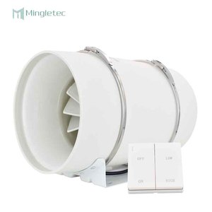 Ventilateur de conduit de serre à flux mixte super silencieux de 8 pouces (200 mm) pour le refroidissement de l'air CVC - Product Image 3