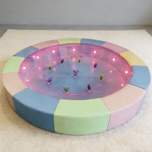 Excelente Equipo <span class=keywords><strong>de</strong></span> Juegos Interior Redondo y Cuadrado para Niños, Cama <span class=keywords><strong>de</strong></span> Agua Sensorial y Tapetes <span class=keywords><strong>de</strong></span> Juego Suaves para Cafetería, Centro Comercial, Preescolar y Escuela - Product Image 6