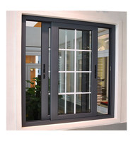 NFRC AS2047 CE NFRC AS2047 TOMA Europäischer Standard Doppelglasfenster Aluminiumlegierung Drehfenster, Schiebefenster für Häuser