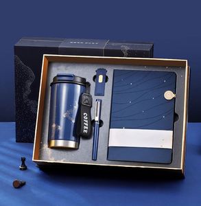 Custom Souvenir <b>Notebook</b> Pen Coffee Thermal Mug Diary Office Employee Corporate Gift Box Luxury Promotional Business Gift <b>Set</b> - Product Image 3