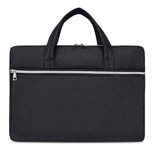 Maletín de Mano, Bolsa para Archivos de Gran Capacidad, Impermeable, de Lona Oxford con Cierre, para Conferencias y Negocios - Product Image 1