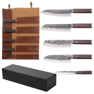 Professional Stainless Steel Knives Kitchen Knife Custom Block Set A Set Of Knife For The Kitchen
