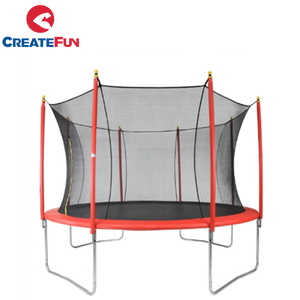 Trampolín <span class=keywords><strong>de</strong></span> Jardín para Niños Ecológico y Más Vendido <span class=keywords><strong>de</strong></span> CreateFun con Marco <span class=keywords><strong>de</strong></span> Acero Resistente, Trampolín Suave para Exteriores - Product Image 1
