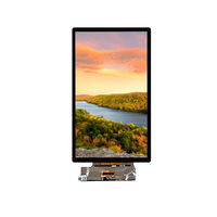 Layar AMOLED 7 Inci 1080*1920 Antarmuka MIPI Layar Sentuh OLED 800nits ICNA3512 Modul AMOLED FHD Papan Penggerak Opsional