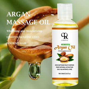 Aceite de Argán Marroquí Orgánico para Masajes Corporales y Blanqueamiento, Etiqueta Privada Personalizada al por Mayor, para Cuerpo y Rostro - Product Image 1