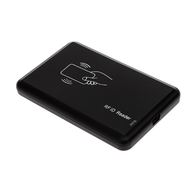 Contactless RFID Card Reader 125KHz USB ID Card Reader Configurable EM Proximity Sensor Smart Card Reader for Access Control