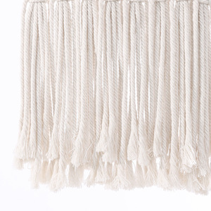 Decoración de pared Bohemia hecha a mano, bricolaje, hilo de algodón personalizado, macramé, <span class=keywords><strong>tapiz</strong></span> tejido para colgar en la pared para el hogar y la Oficina - Product Image 3