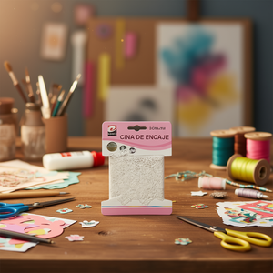 Cinta de Encaje de 1 cm de Ancho y 1.5 m de Largo, Cinta de Encaje para Manualidades, Suministros para Proyectos Creativos - Product Image 3