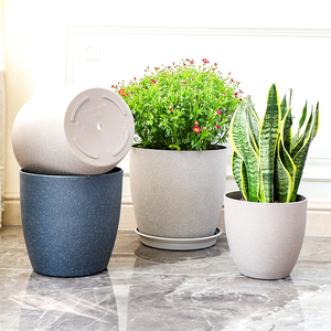 <span class=keywords><strong>Pot</strong></span> de fleurs <span class=keywords><strong>horticole</strong></span>, plante verte, pierre givrée, résine européenne, épaissi, durable, <span class=keywords><strong>pot</strong></span> en plastique écologique - Product Image 3