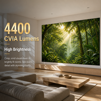 Projecteur laser portable intelligent Android C5 Ultra C3 Ultra 4400lm 4K pour home cinéma vidéo Beamer Proyector