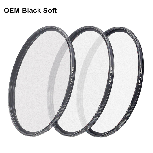 OEM Black Mist Soft Filter 1/2 1/4 1/8 Optical Glass Multi-coated Nano Coating Waterproof for Camera Lens