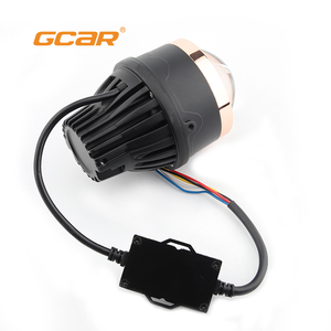 GCAR M630 Phare antibrouillard projecteur <span class=keywords><strong>bi</strong></span>-LED tricolore 3 pouces à double réflecteur 55W étanche IP67 Remplacement automobile universel - Product Image 4