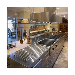 Gabinete de cocina de acero inoxidable Conjunto estándar <span class=keywords><strong>para</strong></span> exteriores Aluminio Pequeño impermeable 304 316 Gabinete de cocina de acero inoxidable <span class=keywords><strong>para</strong></span> exteriores - Product Image 6