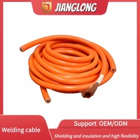 Cable de Soldadura de Cobre de Núcleo Único para Energía Eléctrica Jianglong, Cable de Conexión Interna para Soldadura, Cable para Transformador de Soldadura