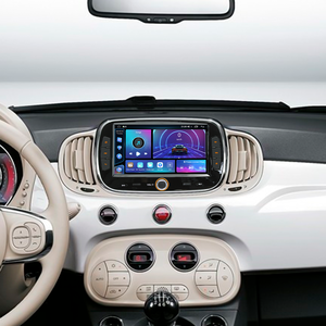 Estéreo de coche con GPS incorporado con pantalla dividida de 7 pulgadas con cámara de respaldo MP3/MP4 TV DSP USB para <span class=keywords><strong>Fiat</strong></span> 500 2016-2019 - Product Image 2