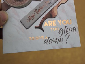 Nuevos Productos Innovadores, Etiqueta Colgante de Papel de Aluminio Dorado Rosa, Compre al por Mayor de China - Product Image 5