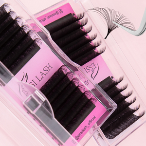 ESSI LASH Bandejas de Extensiones de Pestañas de Terciopelo Negro Mate Oscuro al por Mayor, Suministros de Bandejas de Pestañas de Terciopelo con Curvatura Personalizada - Product Image 2