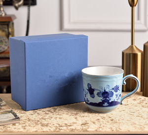 Tazas y Jarras de Porcelana de Lujo con Diseño Floral y Asa Dorada Estilo Corte, de Alta Calidad, para Oficina y Hogar - Product Image 3