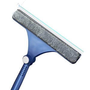 Outil de nettoyage de vitres pour la maison, nettoyage de fenêtres en hauteur, outil spécial, poignée extensible double face, composants métalliques - Product Image 5