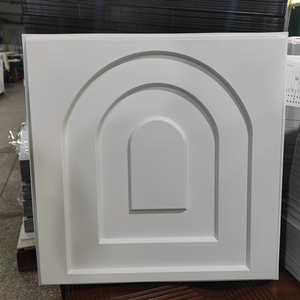 Panneau mural 3D en PVC imperméable et résistant à l'usure pour divers scénarios de chambre à coucher et de salon, <span class=keywords><strong>blanc</strong></span>, <span class=keywords><strong>50</strong></span>*<span class=keywords><strong>50</strong></span> <span class=keywords><strong>cm</strong></span> - Product Image 1