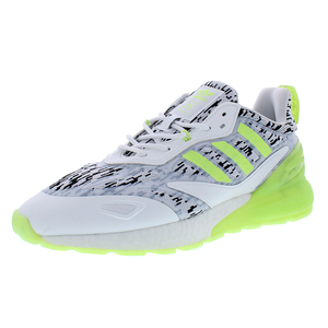 Adidas Zx 2K Boost 2.0 Sneakers Moda Uomo Bianco Nuvola/Lime Pulse Alta Qualità Suola Oxd e EVA |   100% Autentico - Product Image 1