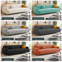 Conjunto de muebles de sala de estar de lujo moderno sofá Seccional de tela para sala de estar turca Para Sala