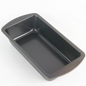 Lò nướng bakeware hình chữ nhật 8 inch thực phẩm bền lớp phủ không dính thép carbon bánh mì nướng khuôn bánh bánh mì ổ Pan - Product Image 3