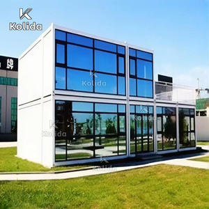 Kolida 40ft 20 ft cách điện Gấp Thép đúc sẵn <span class=keywords><strong>container</strong></span> nhà mở rộng nhà/văn phòng/biệt thự cho khách sạn và trang trại - Product Image 6