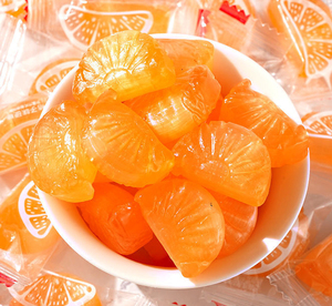 ชุดของขวัญขนมย้อนยุค รูปทรงส้ม รสส้ม วัสดุโพลีเอสเตอร์ เทคนิคการขึ้นรูปอิสระ สำหรับโปรโมชั่นแบบกำหนดเอง - Product Image 5